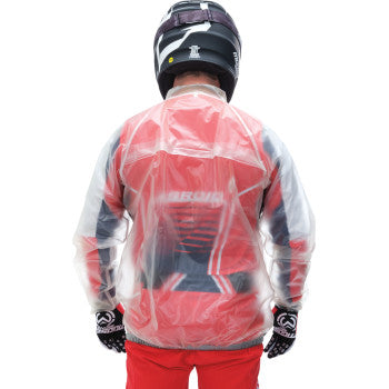 Moose Offroad Clear Rain Jacket - Clear