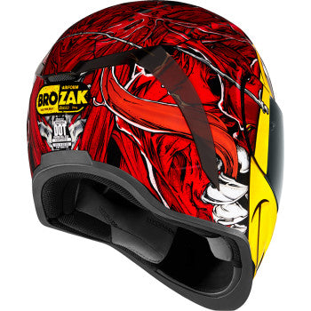 ICON Airform Brozak MIPS Motorcycle Helmet - Red