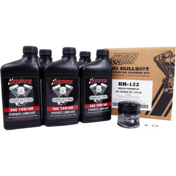 Klotz Oil Oil Change Kit - Indian - 15W-60 - KH-122