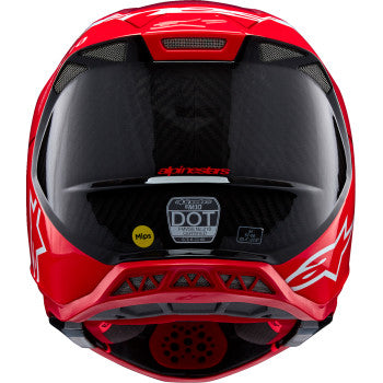 Alpinestars Supertech M10 Flood MIPS Motorcycle Helmet - Red Fluo/Red - 0110-8591
