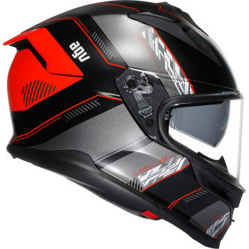 AGV K7 Kyber Motorcycle Helmet - Matte Black/Red
