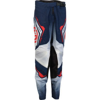 Moose Offroad Youth Qualifier® Pants - Red/White/Blue