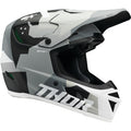 Thor Reflex Sport Carbon Brave MIPS Motorcycle Helmet - Gray/White - 0110-8758