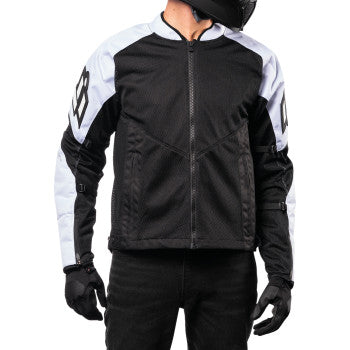 Icon Mesh AF™ Jacket - Black/White