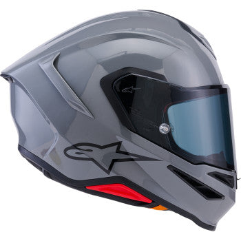 Alpinestars Supertech R7 22.06 Solid Motorcycle Helmet - Gloss Gray - 0101-19007