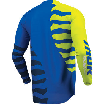 Thor Launchmode Shredder Jersey - Blue/Acid