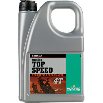 Motorex Top Speed Synthetic 4T Engine Oil - 10W-40 - 4L - 304973