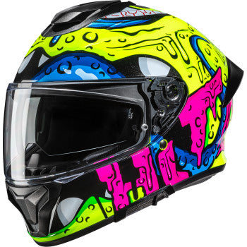HJC C71 Squeeze Motorcycle Helmet - MC32H - 0101-20438