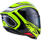 Alpinestars Supertech R7 Zeal 22.06 Motorcycle Helmet - Gloss Yellow Fluo/Black/White - 0101-19024
