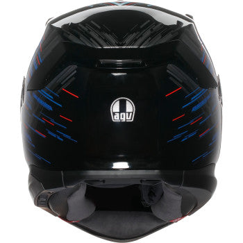 AGV K7 Genisys Motorcycle Helmet - Black/Blue/Gray