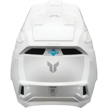 Thor Fleet Whiteout Motorcycle Helmet - Gloss White - 0110-9396