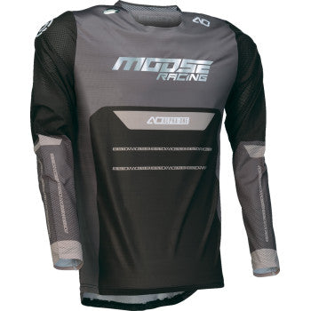 Moose Offroad Alpha One Jersey - Black/Gray
