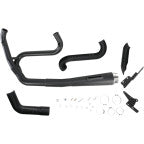 BASSANI XHAUST Road Rage 2:1 Exhaust - Black - FXD