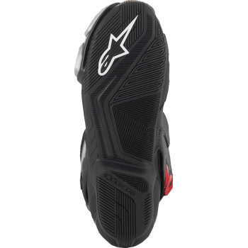 Alpinestars SMX-6 V3 Vented Boots - Black/Silver/Red - 2223225-199-40