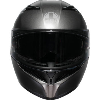 AGV K3 Mono Motorcycle Helmet - Matte Luna Gray - 0101-18052