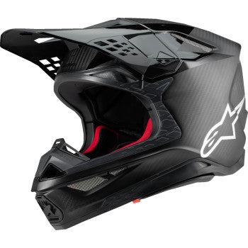 Alpinestars Supertech M10 Fame MIPS Motorcycle Helmet - Black Carbon - 0110-8597