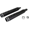 Vance & Hines 4-1/2" Torquer Slip-On Mufflers for Select Harley-Davidson Street Glide / Road Glide / Touring Models - Machine Cut - 46676