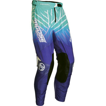 Moose Offroad Sahara Pants - Purple/Turquoise