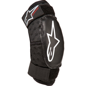 Alpinestars Youth Bionic Action Kickstart Elbow Guards - Black/Red - 6540824-13-7/9