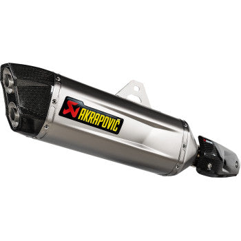 Akrapovic Slip-On Line Titanium Muffler for 2021-2025 Yamaha Tenere 700 - S-Y7SO5-HGJT