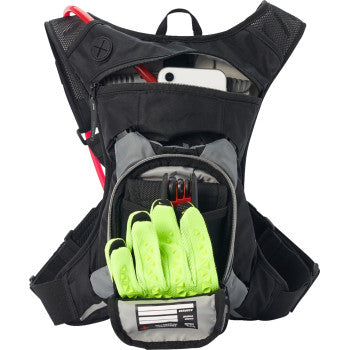 Uswe Moto Hydration Pack - 3L - Carbon Black/Gray - 2033401