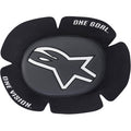 Alpinestars GP Sport Evo Knee Sliders - Black/White - 6403020-12