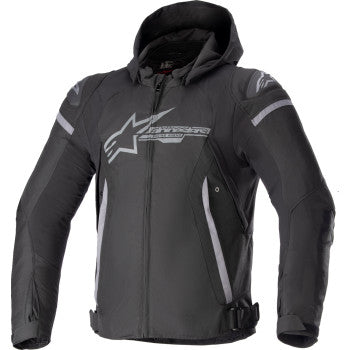 Alpinestars Zaca Waterproof Jacket - Black/Dark Gray - 3206423-111-L