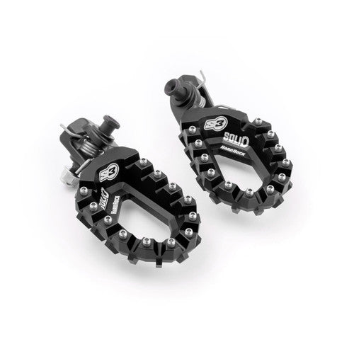 Beta S3 Steel Footpegs - AB-28011