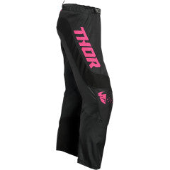 Thor Women's Sector Minimal Pants - Black/Pink Fluo