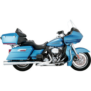 Vance & Hines Hi-Output Slip-On Mufflers for Select 1995-2016 Harley-Davidson Touring Models - Chrome - 16455