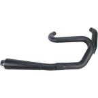 BASSANI XHAUST Road Rage 2:1 Exhaust - Black - FXD