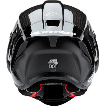 Alpinestars Supertech R10 Solid Motorcycle Helmet - Carbon Black - 0101-17035