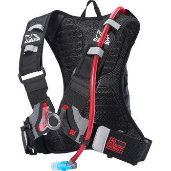 Uswe Moto Hydration Pack - 3L - Carbon Black/Gray - 2033401