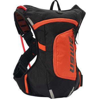Uswe Moto Hydration Pack - 4L - Orange/Black - 2043438