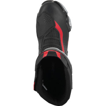 Alpinestars SMX-6 V3 Vented Boots - Black/Silver/Red - 2223225-199-40
