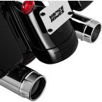 Vance & Hines 4-1/2" Torquer Slip-On Mufflers for Select Harley-Davidson Street Glide / Road Glide / Touring Models - Chrome - 16674