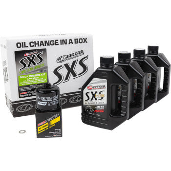Maxima Racing Oil SXS Synthetic Oil Change Kit - Kawasaki Teryx - 5W40 - 90-469013-KRX