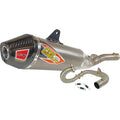 Pro Circuit Ti-6 Titanium Exhaust System for 2023-2025 Yamaha YZ450F - Carbon Fiber End Cap - 0332345F