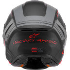 Alpinestars Supertech R7 A-Core 22.06 Motorcycle Helmet - Matte Black/Gray/Red - 0101-19036
