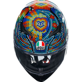AGV K3 Rossi Winter Test 2018 Helmet – Small – 0101-15463 / 2118381004001SK3