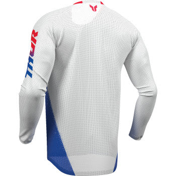 Thor Launchmode Air Darkside Jersey - White/Blue