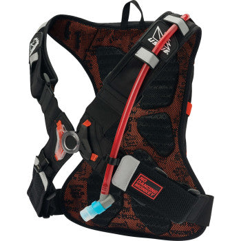 Uswe Moto Hydration Pack - 4L - Orange/Black - 2043438