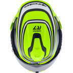 Alpinestars Supertech R7 Zeal 22.06 Motorcycle Helmet - Gloss Yellow Fluo/Black/White - 0101-19024