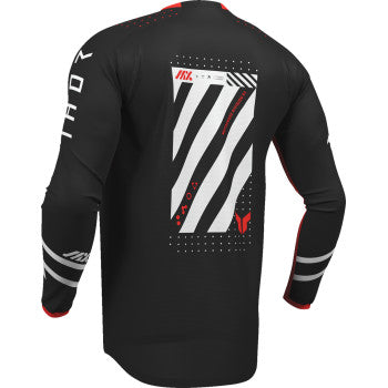 Thor Youth Launchmode Futura Jersey - Black/Red