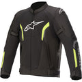 Alpinestars AST v2 Air Jacket - Black/Yellow Fluo - 3306121-155-S
