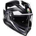 AGV K7 Glimpse Motorcycle Helmet - Matte Black/White
