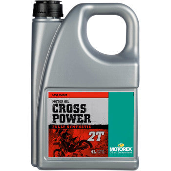 Motorex Cross Power Synthetic 2T Oil - 4L - 303359