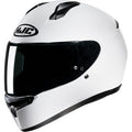 HJC C10 Solid Motorcycle Helmet - White - 0101-19570