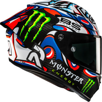 HJC RPHA 1N V2 Carbon Quartararo Le Mans III Motorcycle Helmet - MC21 - 0101-20451