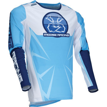 Moose Offroad Agroid Jersey - Blue/White